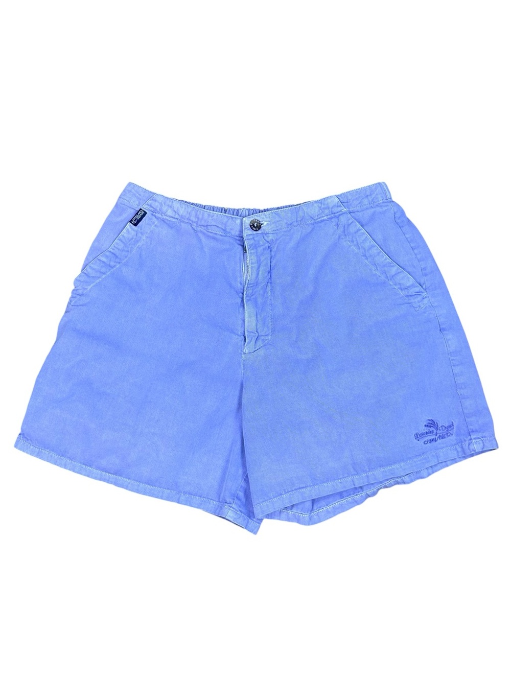 Crazy Shirts Lavendar Dyed 100% Cotton High Rise Chino Shorts Size Medium